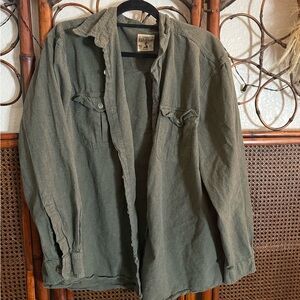 RedHead Olive Green Shirt Jacket